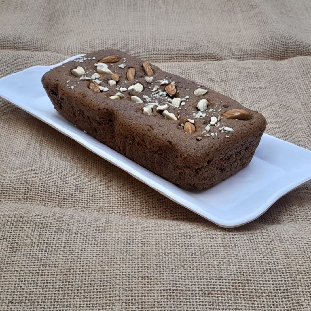 Radix Nutritive® Plum Gluten-free Cake with Nuts (no rum). Contains Egg.