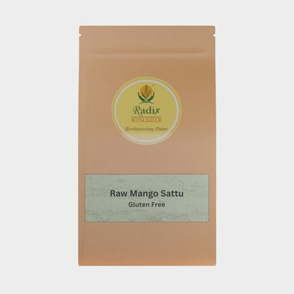 Radix Nutritive® Tangy Mango Sattu with Moringa - Gluten free