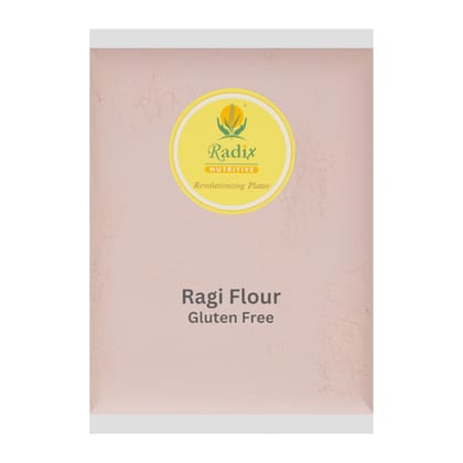 Radix Nutritive® Unpolished Ragi flour. Natural Product. Gluten-free